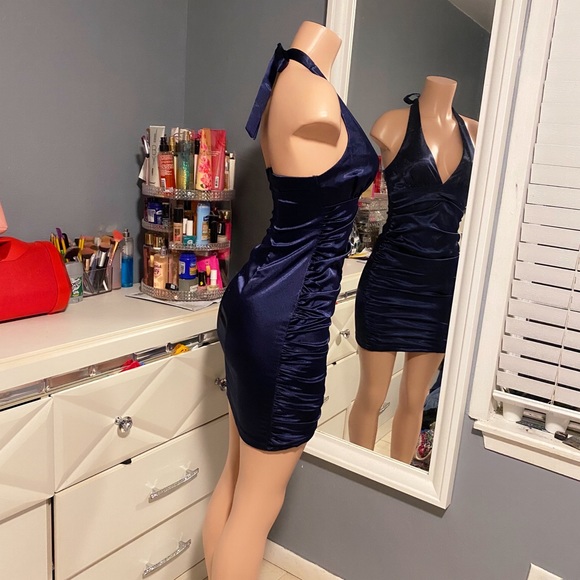 Blue Party Dress - Picture 3 of 9